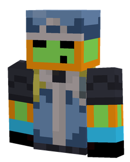 Black skin: bust render