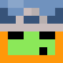 Black skin: face render