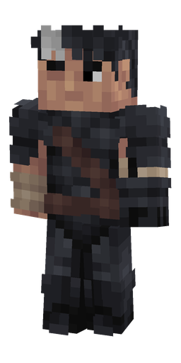 Black skin: body, front render