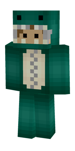 Blue skin: body, front render
