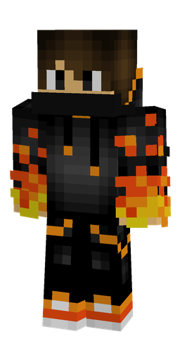 Black skin: body, front render