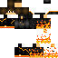 Black skin: raw texture render