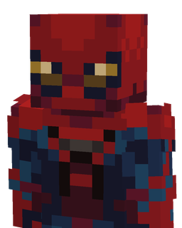 Blue skin: bust render