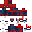 Blue skin: raw texture render