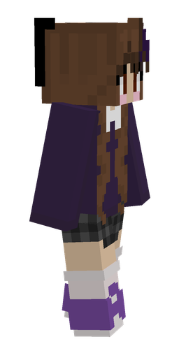 Brown skin: body, right side render