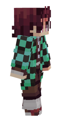 Black skin: body, right side render