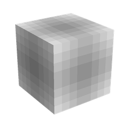 Black skin: head render