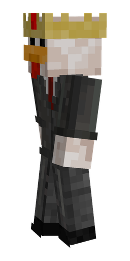 Black skin: body, left side render