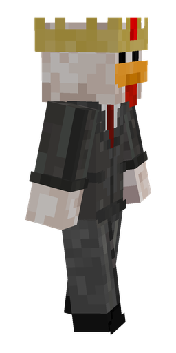 Black skin: body, right side render