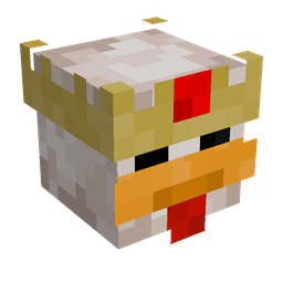 Black skin: head render