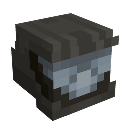 Black skin: head render