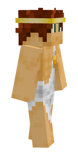 Brown skin: body, right side render