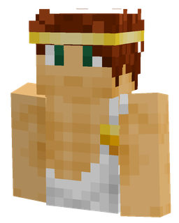 Brown skin: bust render