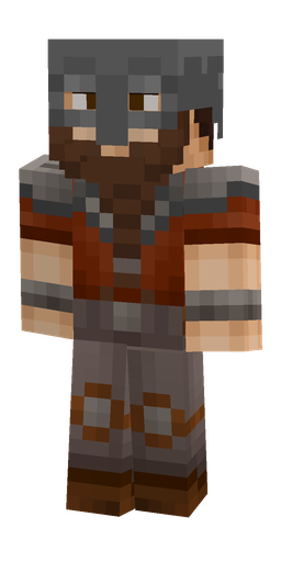 Brown skin: body, front render
