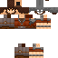 Brown skin: raw texture render