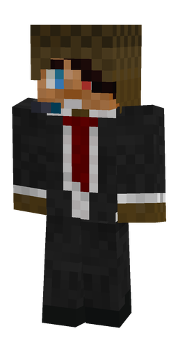 Black skin: body, front render
