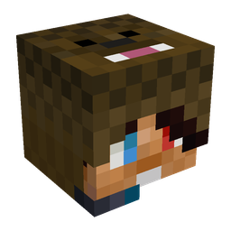 Black skin: head render