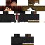Black skin: raw texture render