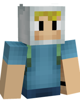 Blue skin: bust render