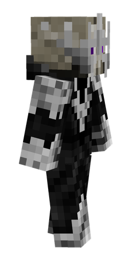 Black skin: body, right side render