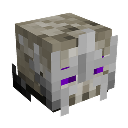 Black skin: head render