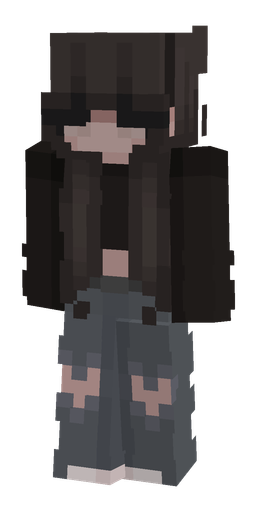 Black skin: body, front render