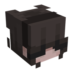 Black skin: head render