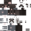 Black skin: raw texture render