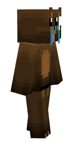 Black skin: body, right side render