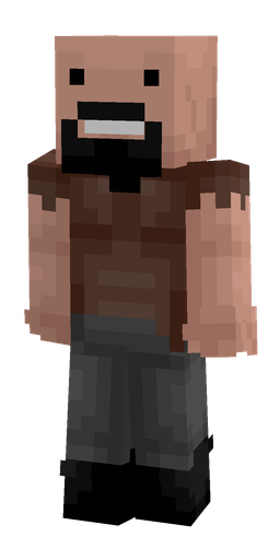 Black skin: body, front render