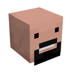 Black skin: head render