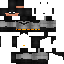 Black skin: raw texture render