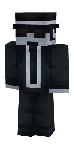 Black skin: body, front render