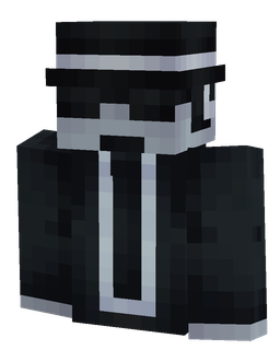 Black skin: bust render