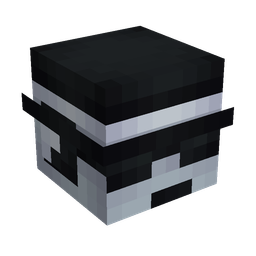Black skin: head render