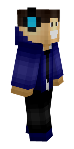 Black skin: body, right side render