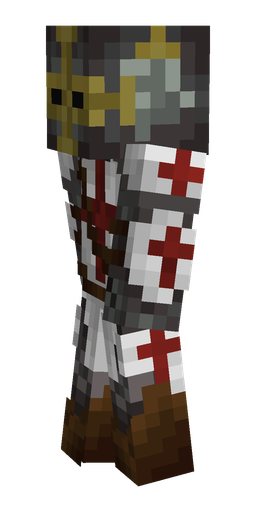 Black skin: body, left side render