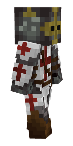 Black skin: body, right side render