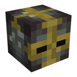 Black skin: head render