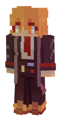 Orange skin: body, front render