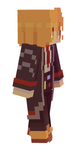 Orange skin: body, right side render