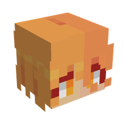 Orange skin: head render