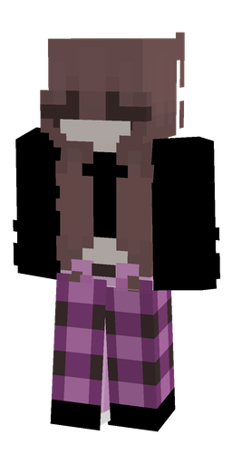 Black skin: body, front render