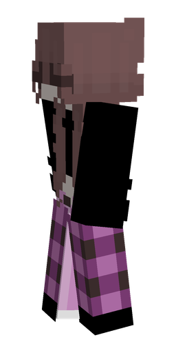 Black skin: body, left side render