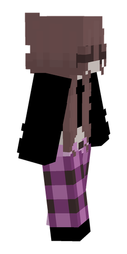 Black skin: body, right side render