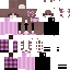 Black skin: raw texture render