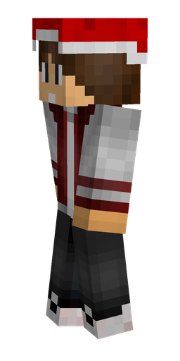 Black skin: body, left side render