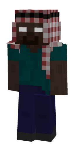 Black skin: body, front render