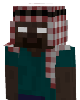 Black skin: bust render
