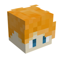Blue skin: head render